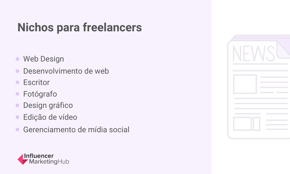 nichos para freelancers
