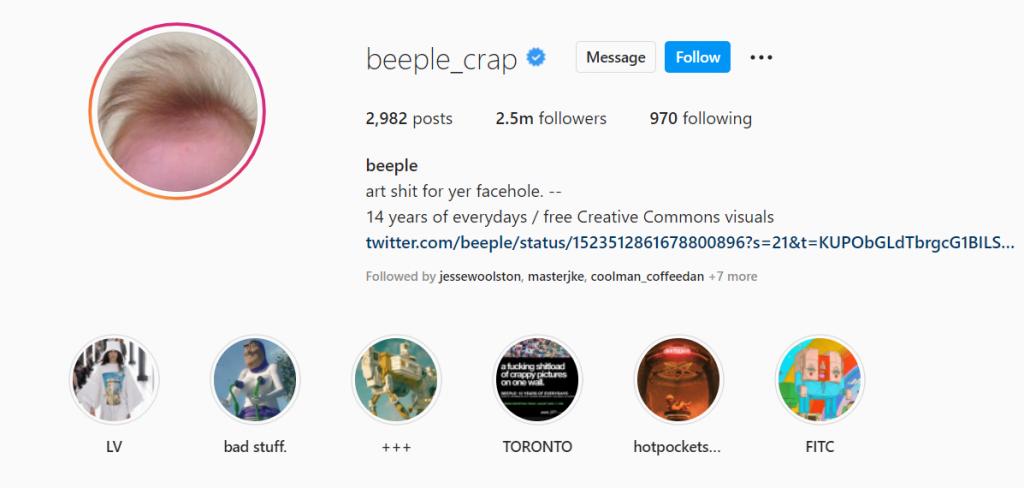 beeple_crap NFT Creator