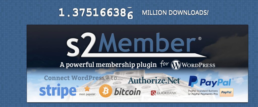 s2Member WordPress membership plugins