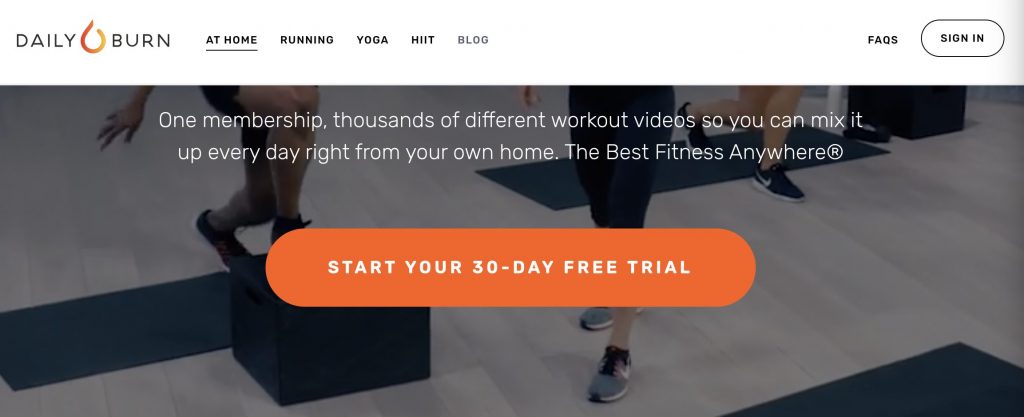 Daily Burn - Thousands Of Workouts, Stream Video Anywhere