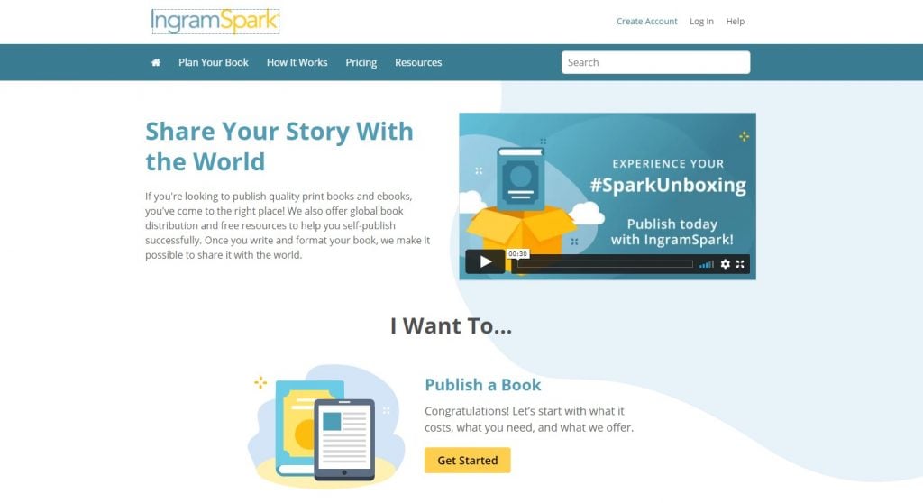 Online Self-Publishing Book & Ebook Company