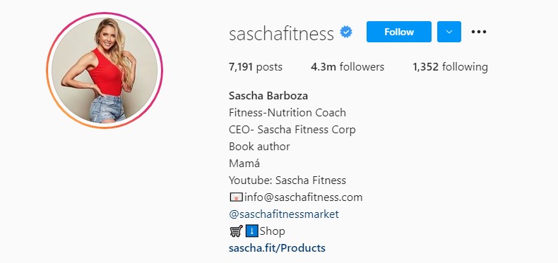 Sascha Barboza (@saschafitness) • Instagram photos and videos