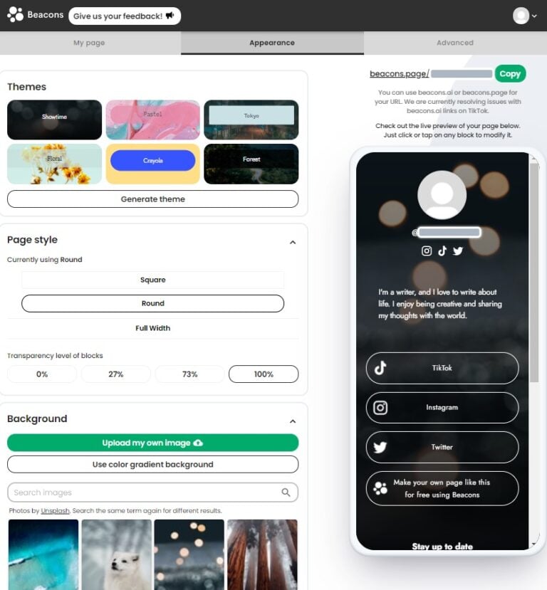 Beacons Review Pricing, Features and Reviews l Creator Economy Tools