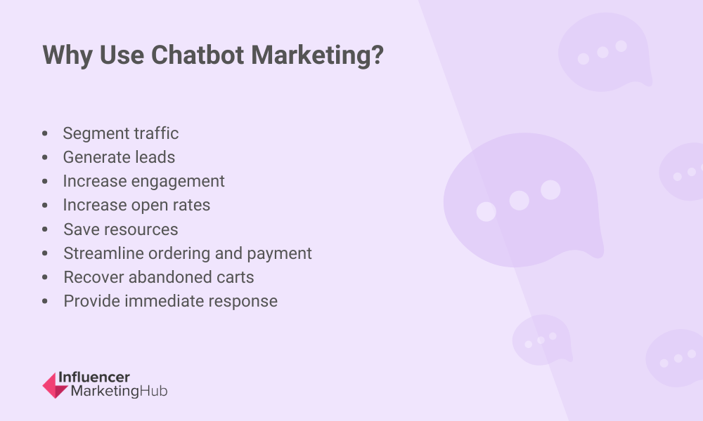 Why use chatbot marketing