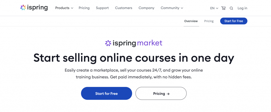 iSpring e-learning Platform