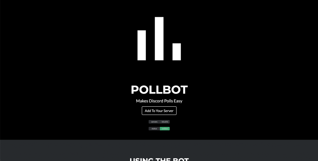 PollBot Discord bot