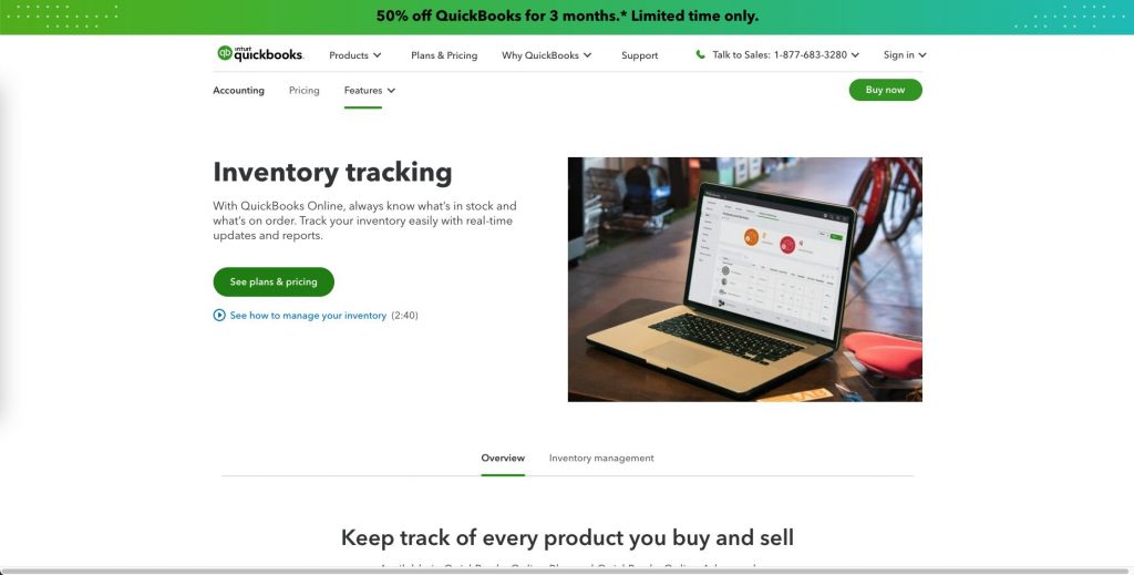 turn off inventory tracking quickbooks