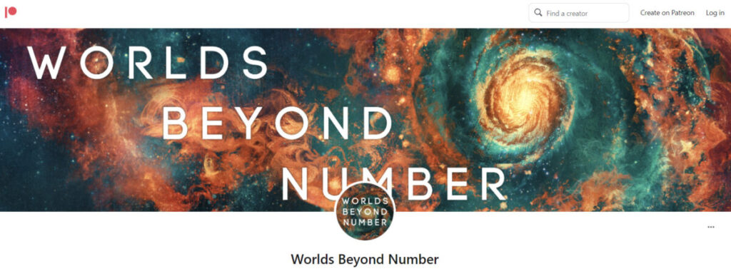Worlds Beyond Number Patreon page