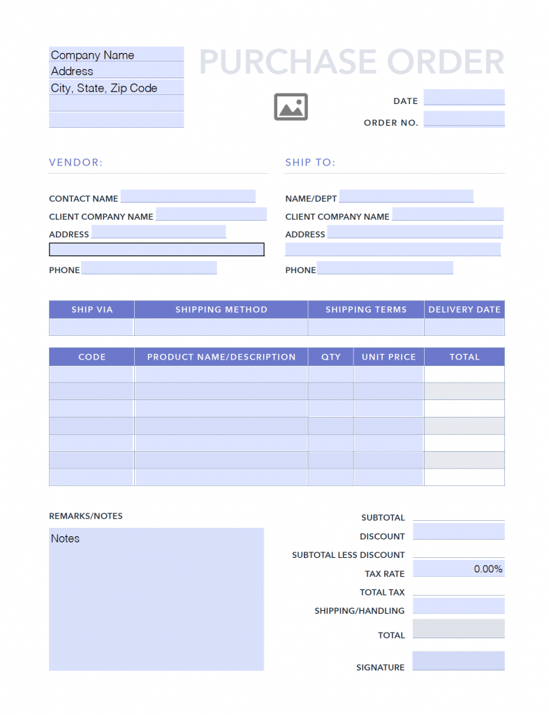 purchase-order-example-gambaran