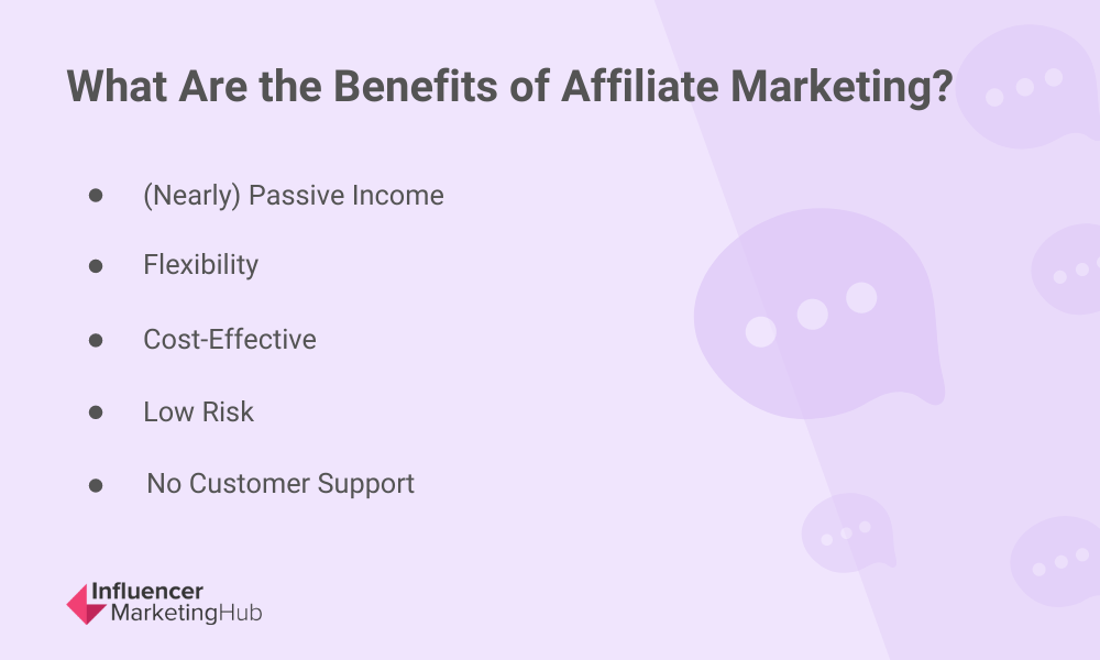 Benefits of Affiliate Marketing