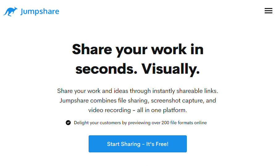 Jumpshare send large files online