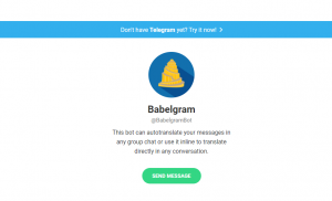 Babelgram Bot