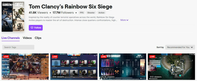 Tom Clancy's Rainbow Six Siege is an online tactical shooter video game