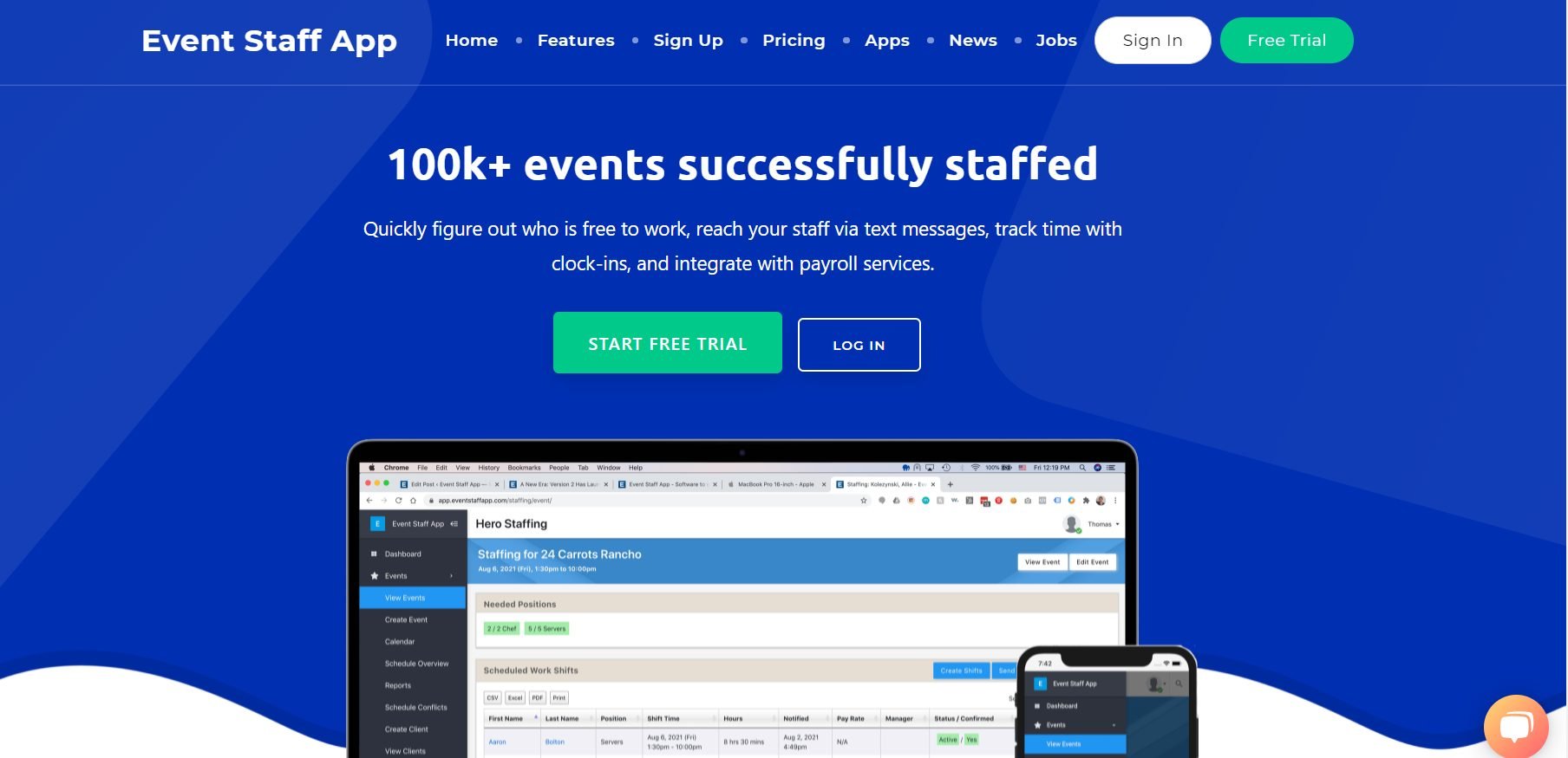 Top 10 Employee Scheduling Apps To Look At For 2023   Event Staff App Software To Easily Schedule And  