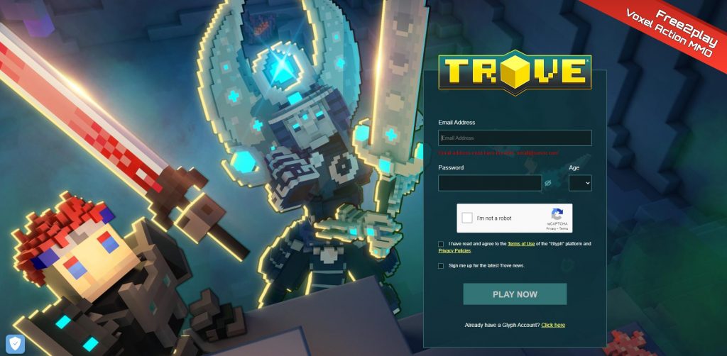 trove video game revenant skins