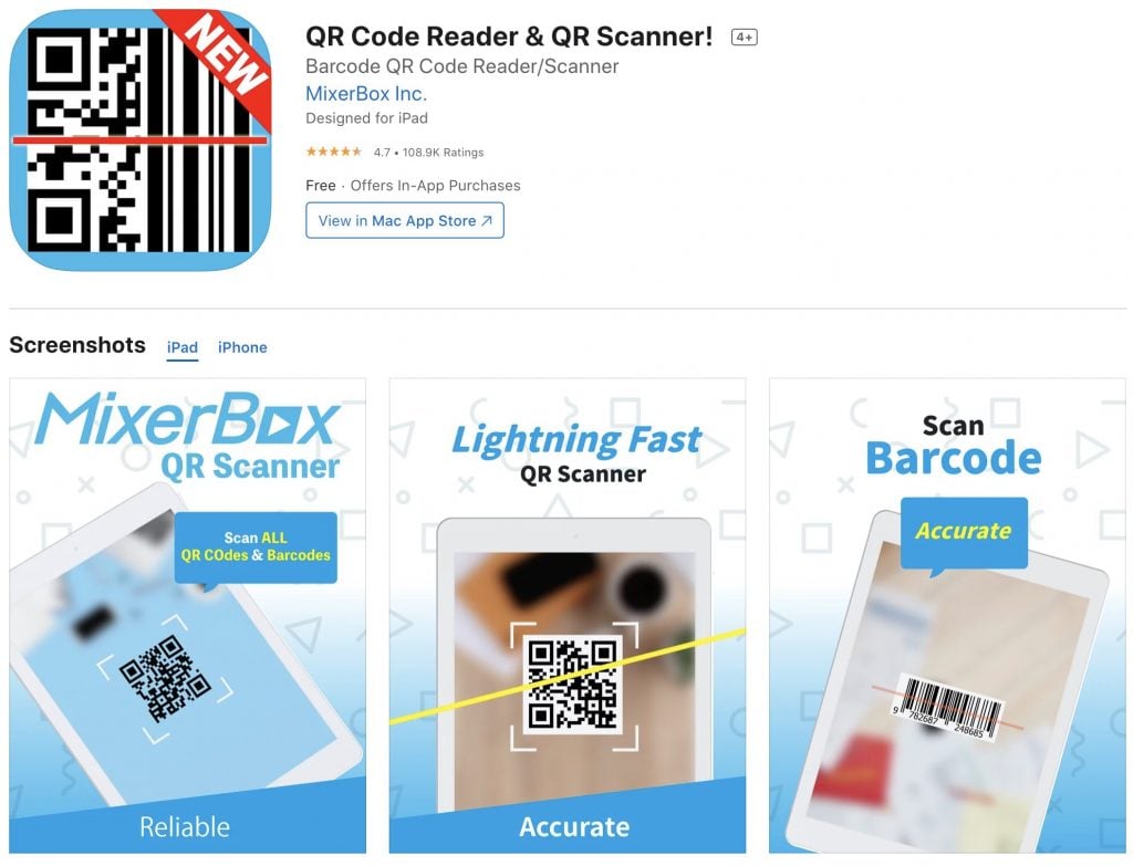 Qr Code Scanner::Appstore for Android