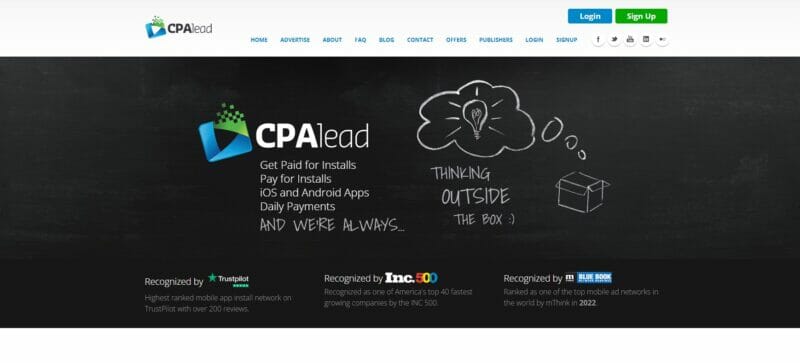CPA lead network