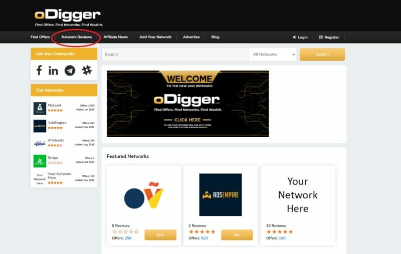 odigger CPA marketing