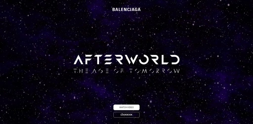 Balenciaga Afterworld concept image