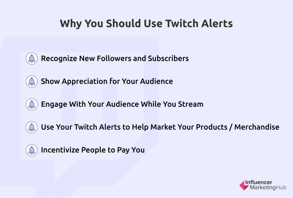 Reasons to use Twitch alerts