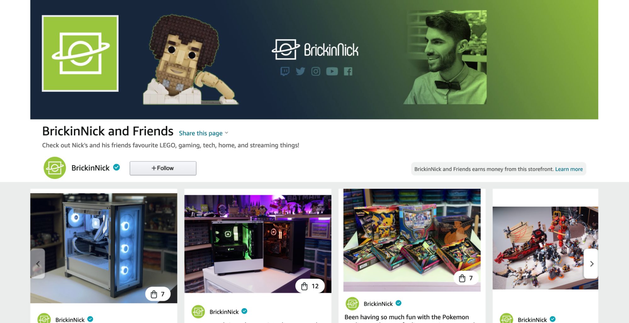 9 Amazon Influencer Storefront Examples To Drive Sales 9 Amazon Influencer Storefront Examples To Drive Sales