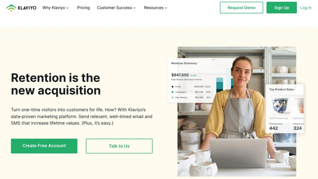 klaviyo Marketing Automation tool