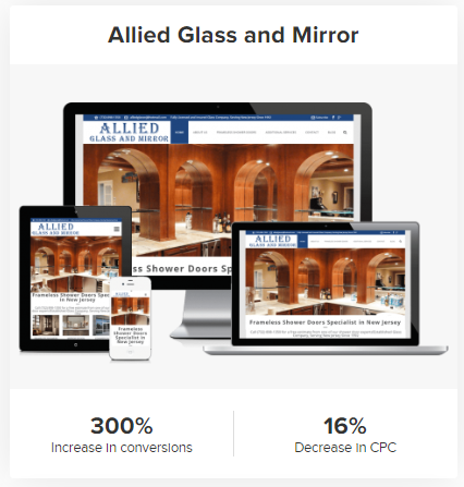 Allied Glass and Mirror case study results