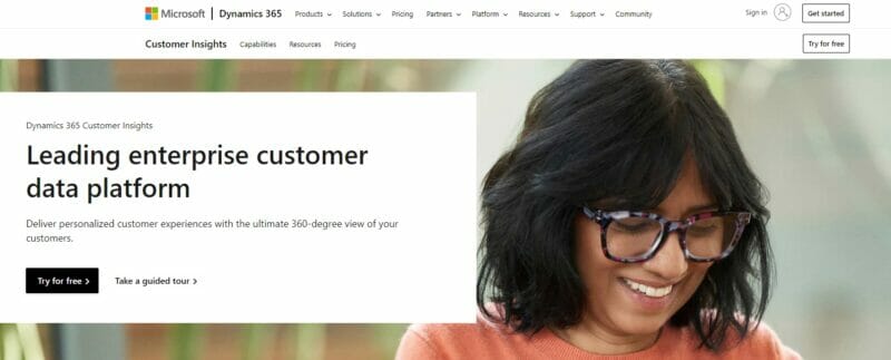 Microsoft Dynamics 365 Customer Insights