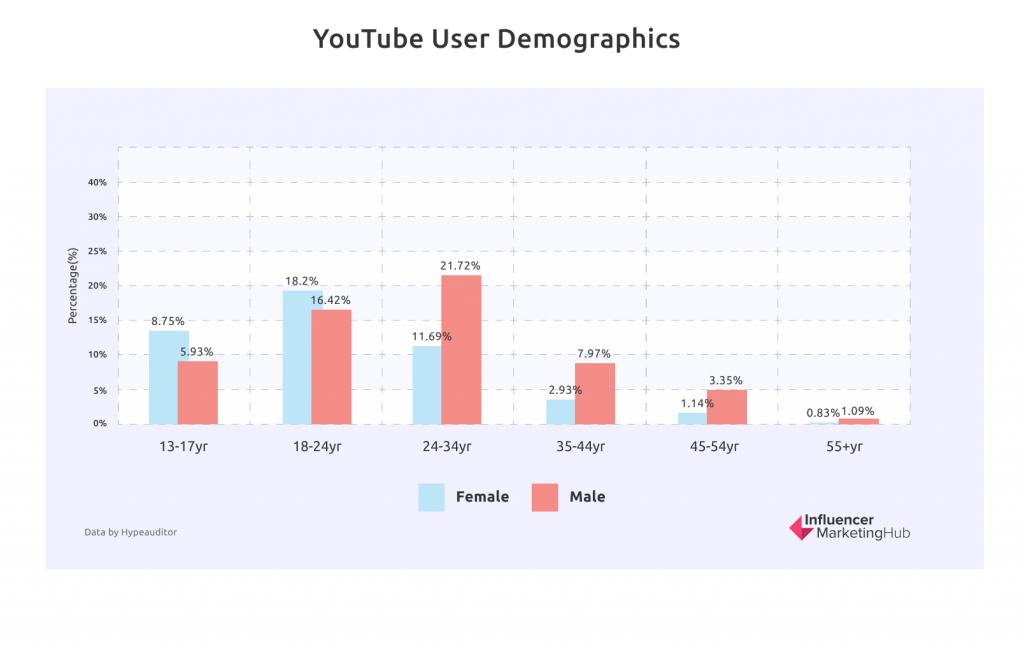 YouTube User Demographics