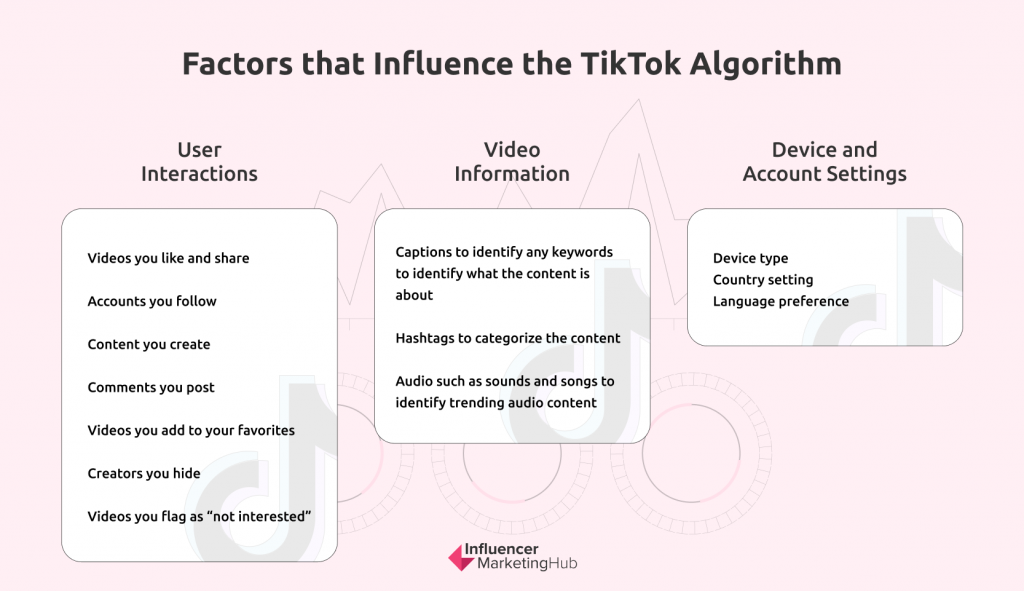 Factors That Influence The TikTok Algorithm