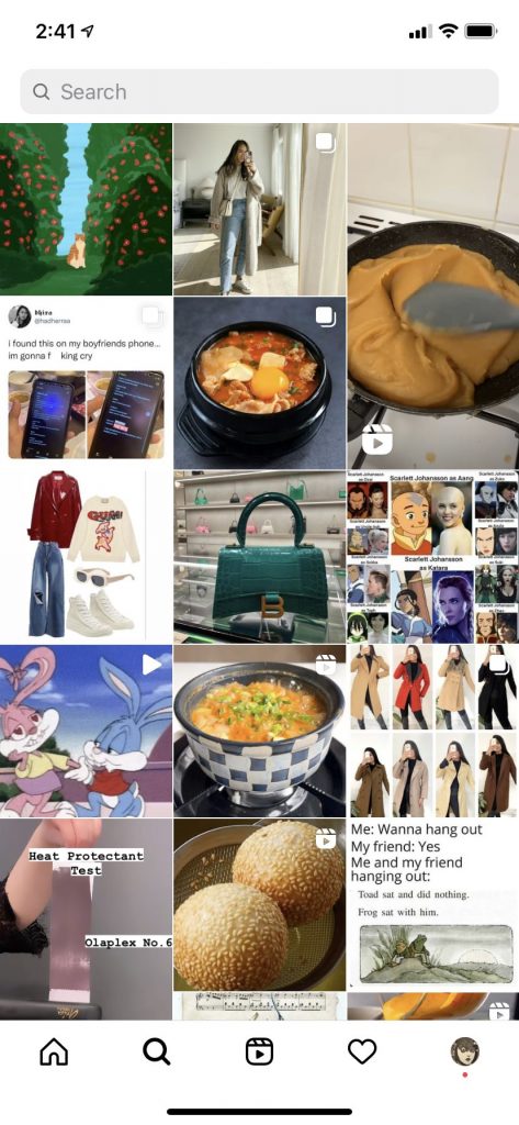Instagram algorithm explore page