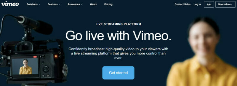 Vimeo Livestream