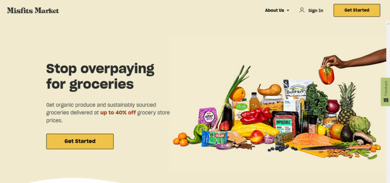Online Grocery Delivery Misfits Market