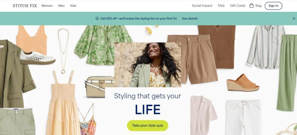 Stitch Fix Clothes DTC Brand