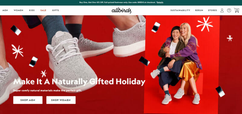 Allbirds dtc brand