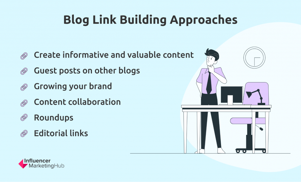 Blog Link Building Approaches