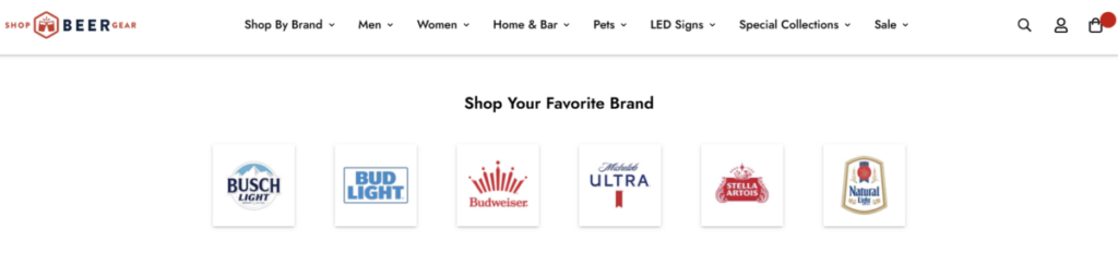 Anheuser-Busch InBev (Shop Beer Gear)