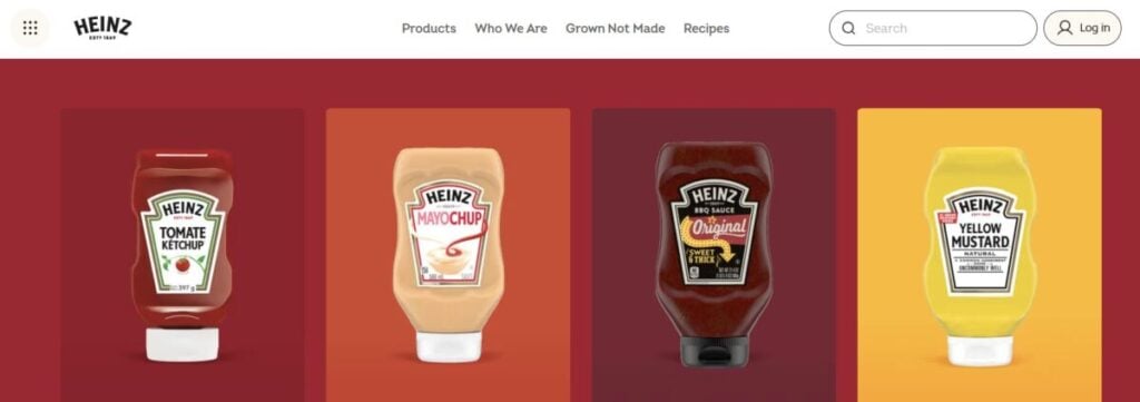 Heinz Shopify online shop