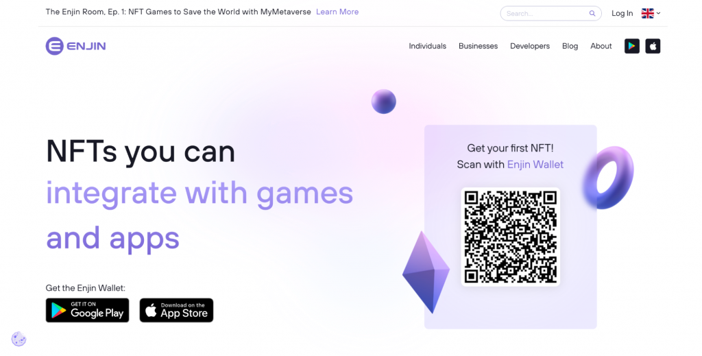 Enjin Coin fast-growing marketplace for NFT