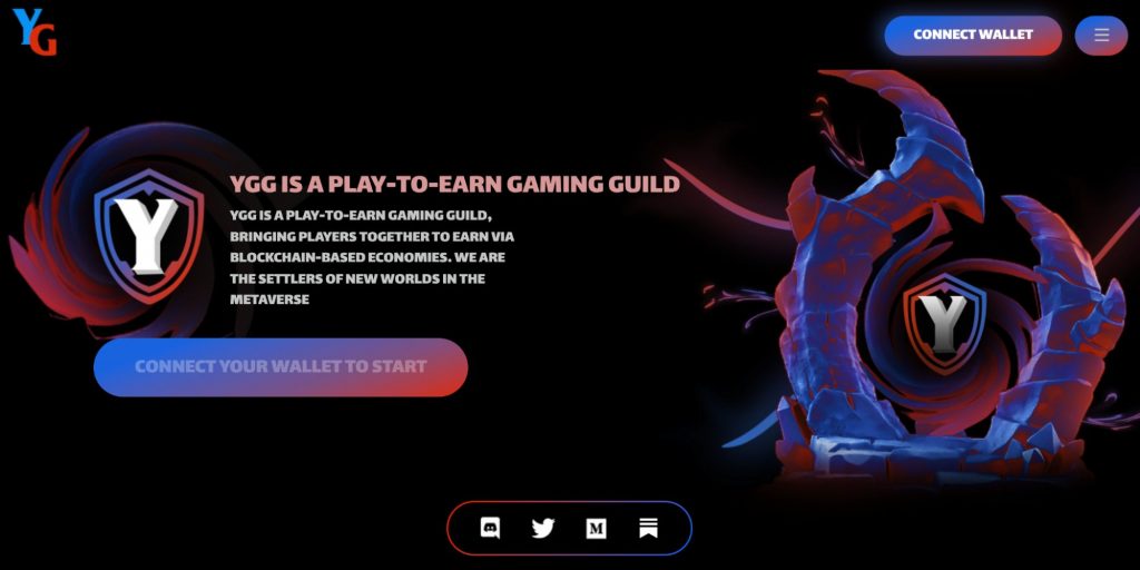 Yield Guild Games P2E gaming ecosystem