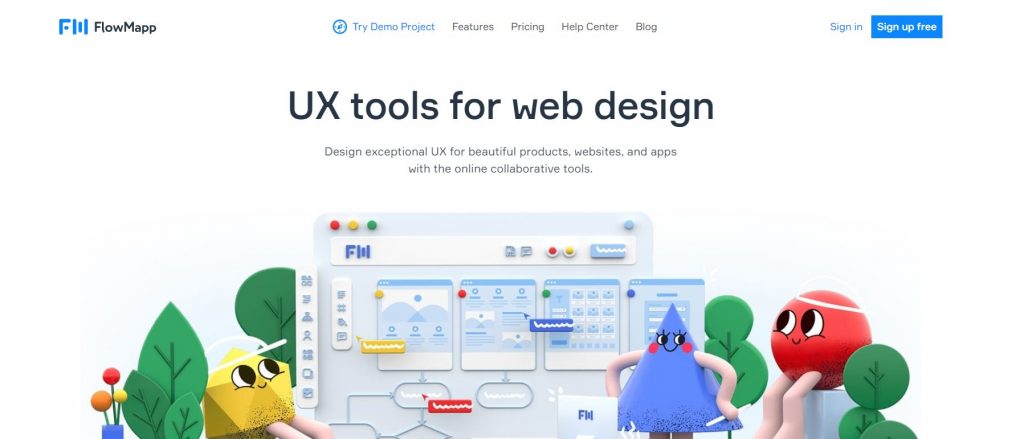 flowmapp ux design tools