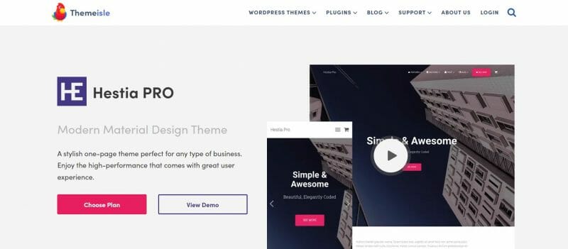 Hestia PRO_ #1 Multi-Purpose WordPress theme