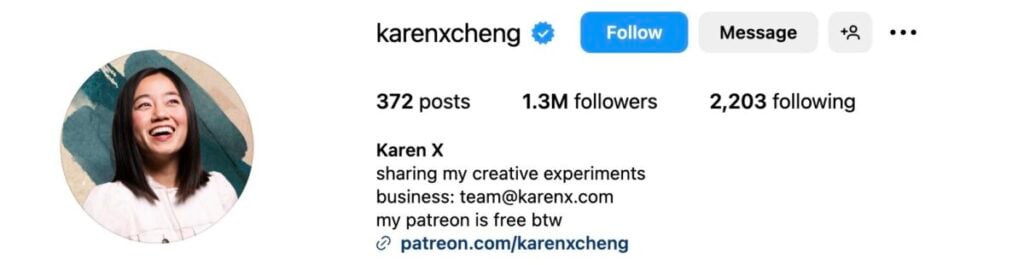 Karen X Cheng