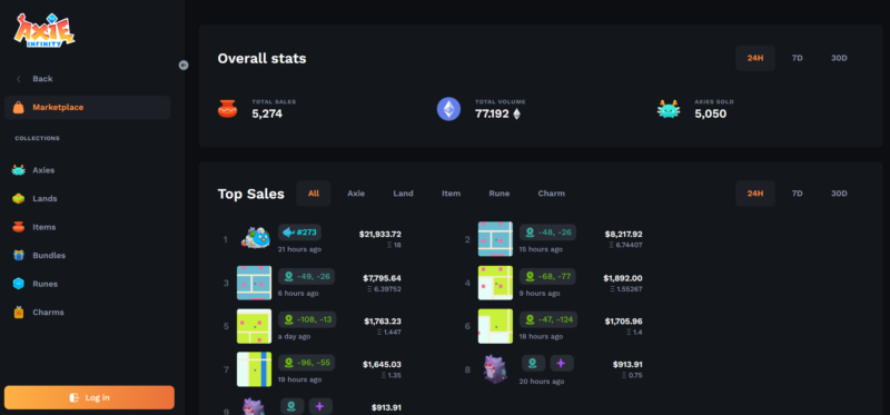 Marketplace _ App.Axie