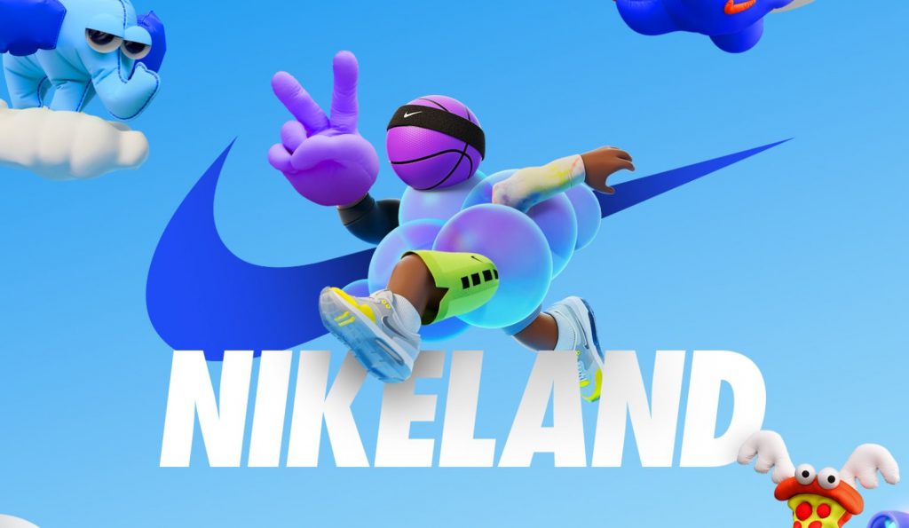 Nikeland virtual environment on Roblox