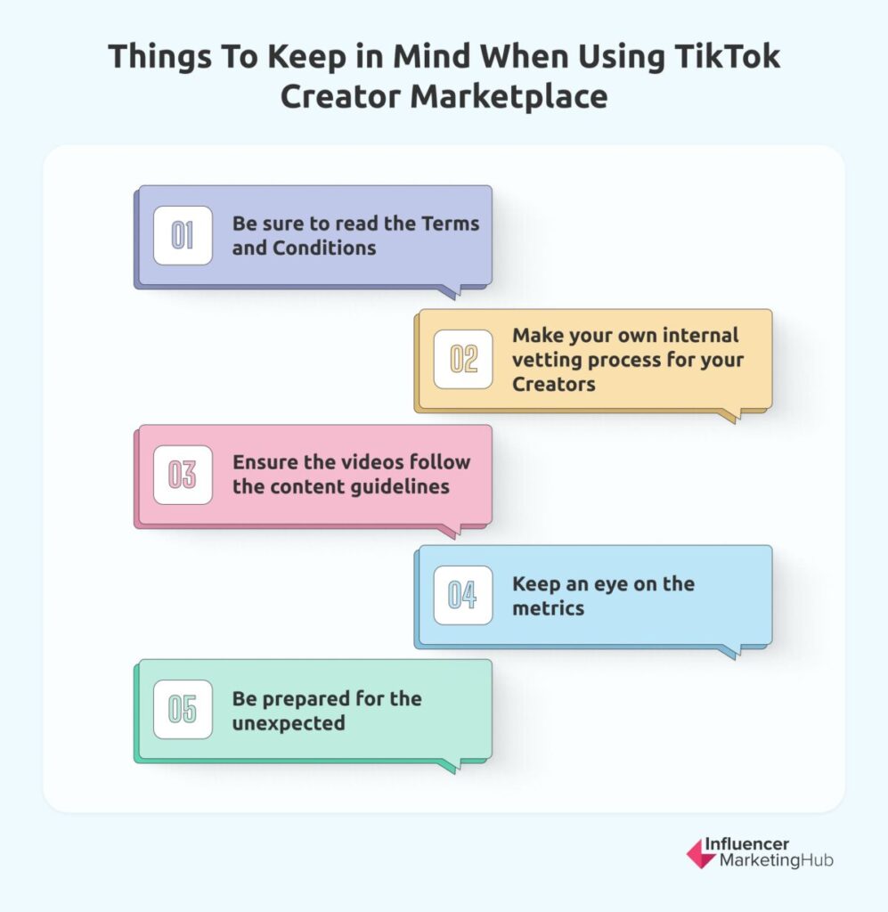 What To Keep in Mind When Using TikTok Creator Marketplace