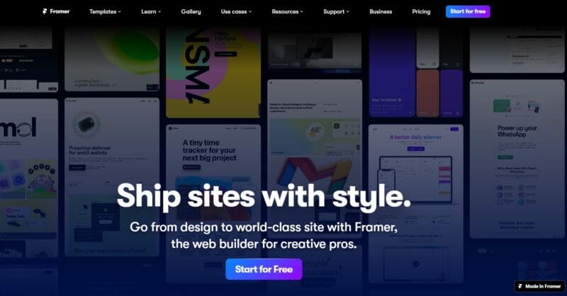 framer design tool