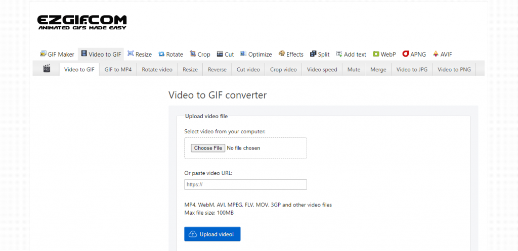 GIF Maker - Convert  Videos to GIFs