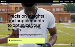 Rootine customized supplements