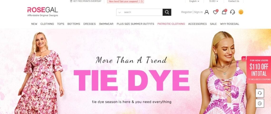 Affiliate program fashion